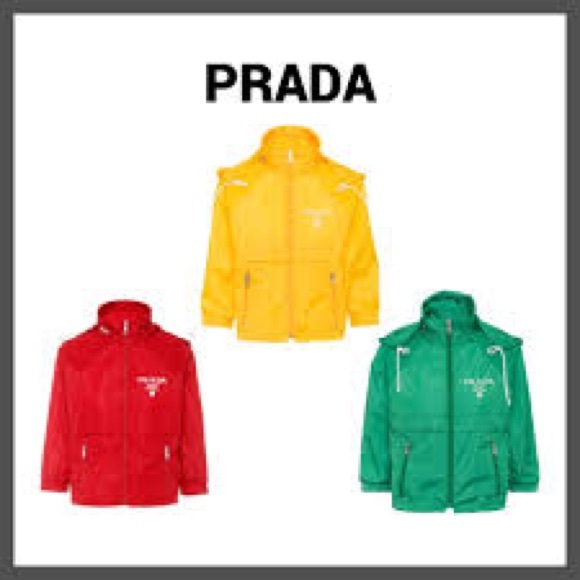 PRADA Light Re-Nylon rain jacket size 36 Italian Xxs - Picture 6 of 6